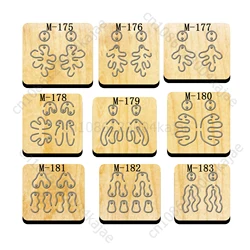 Earring New Cutting Dies 2024 New Arrivals Scrapbooking 16MM Knife Suitable for Most Wooden Cutting Dies Machines