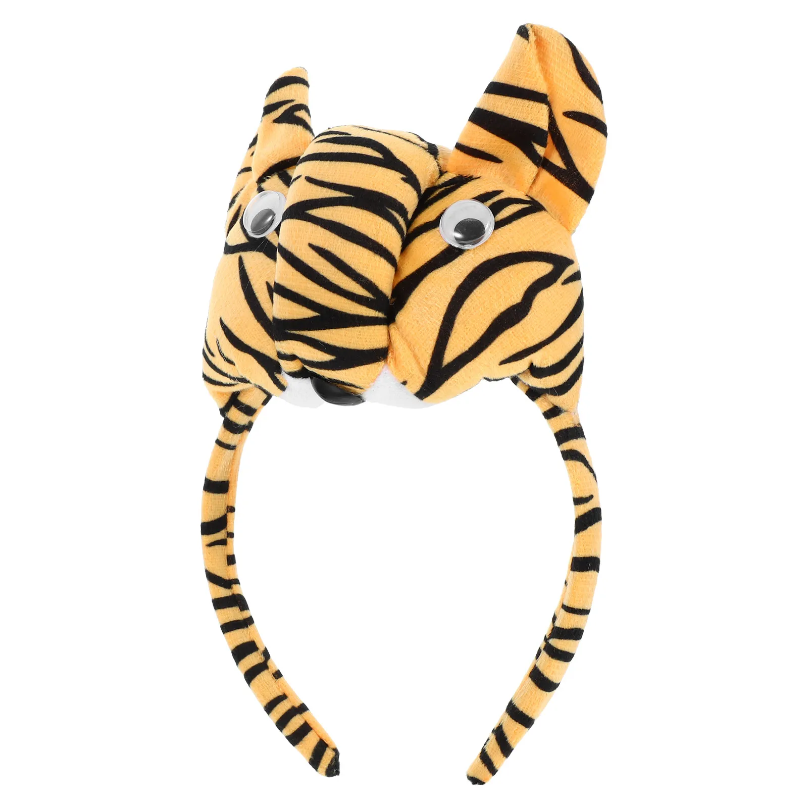 

Повязка на голову с ушками тигра, детский аксессуар для костюма животного, для вечеринки в стиле джунглей, дня рождения, сценических выступлений, косплея, декор для мероприятий в зоопарке
