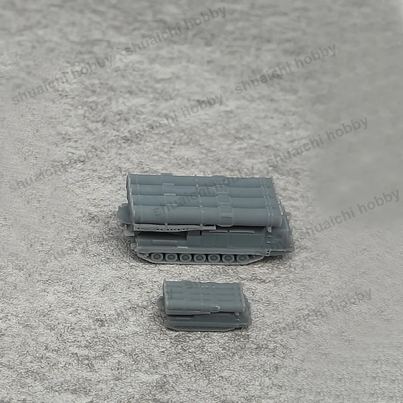 5PCS 1/350 1/700 Scale S300V SA-12A Missile Transportation Status Armored Vehicles Model Simulation Car Toys Length 1.29/2.58cm