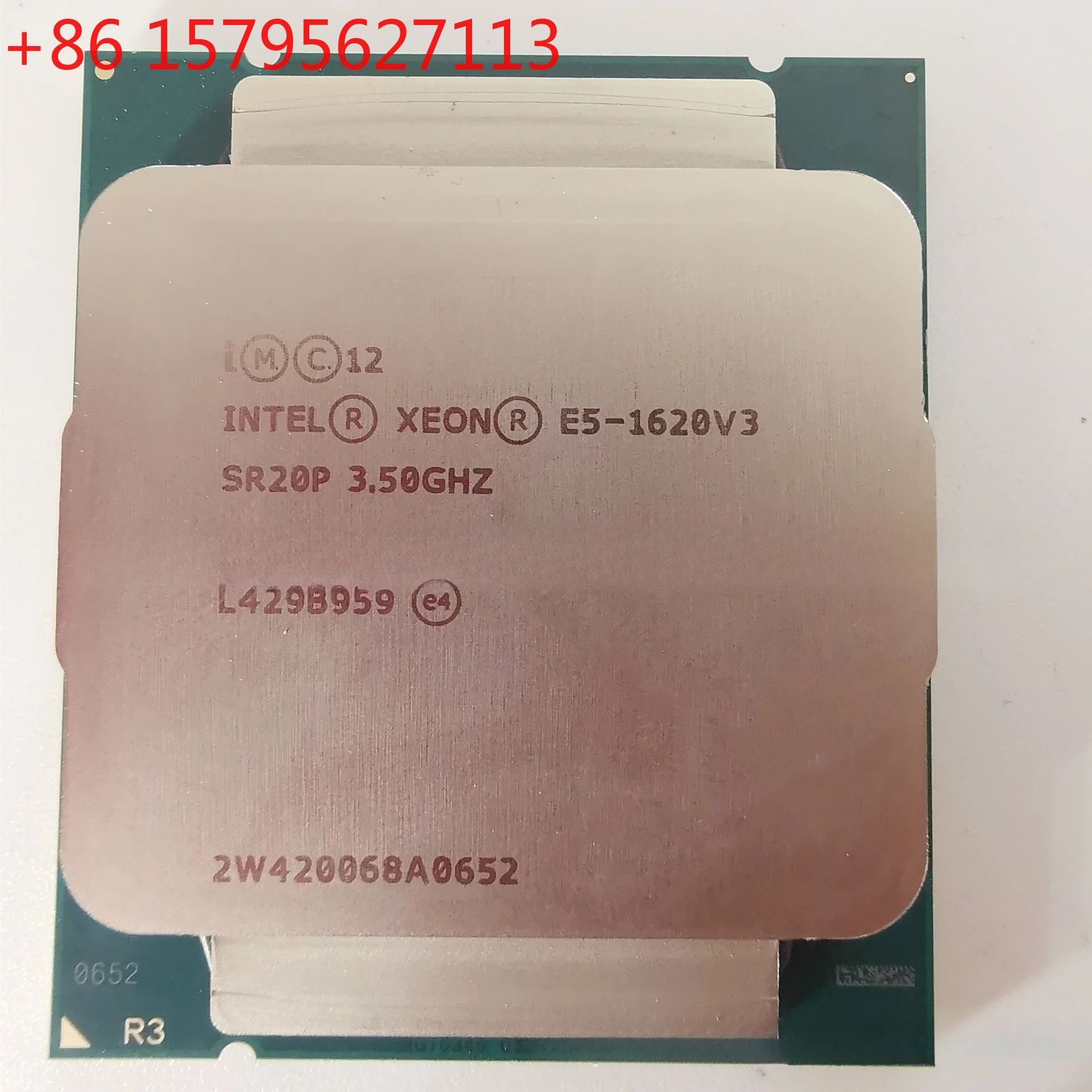 

Процессор Xeon E5-1660V3 3.00G LGA 2011-3, 8 ядер