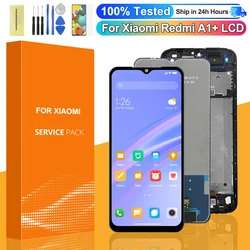 For Xiaomi Redmi A1 Plus Lcd Display Touch Screen Digitizer Assembly For Redmi A1 Display A1+ 220733SFG Screen With Frame Replac