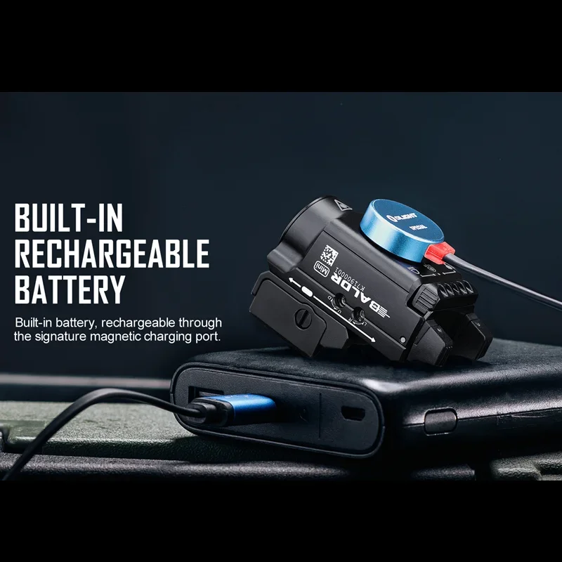 Olight Baldr Mini 600lumens Magnetic Rechargeable weaponlight Tactical Flashlight With Battery