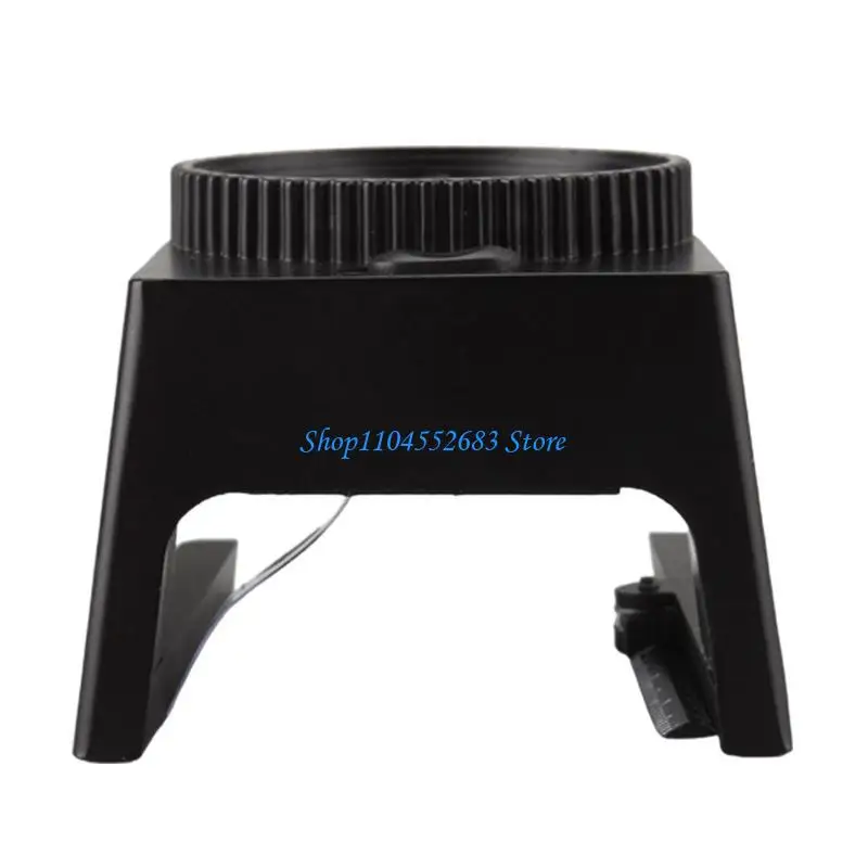

Y6GD 20X Coin Magnifier 3 Lights Portable Metal Eye Loupe Sewing Glass for Textile Optical Jewelry Tool