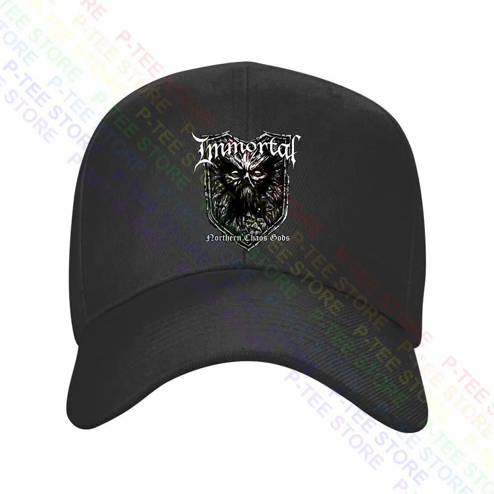 Immortal S Metal Boné, Snapback Caps, chapéu De Balde De Malha