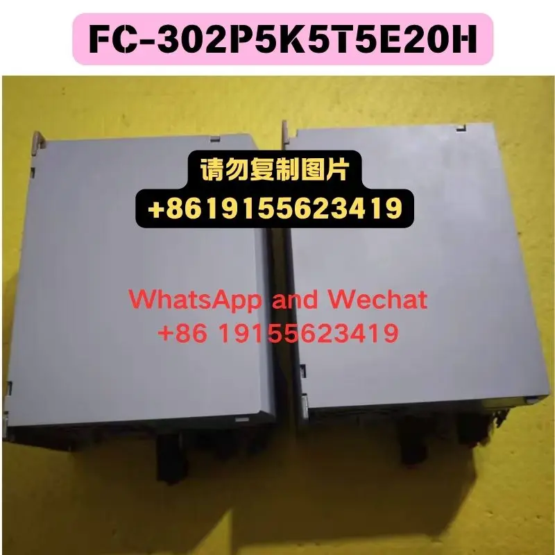 Used OEM disassembled parts FC-302P5K5T5E20H 380V 5.56KW frequency converter Functional test OK Quick delivery