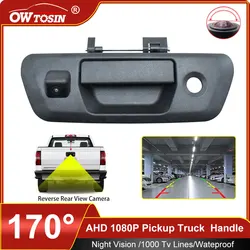 For Nissan Navara D23 NP300 2015 2016 2017 2018 Reverse Car Camera 1920*1080P AHD 170° Pickup Trunk Handle Vehicle Camera