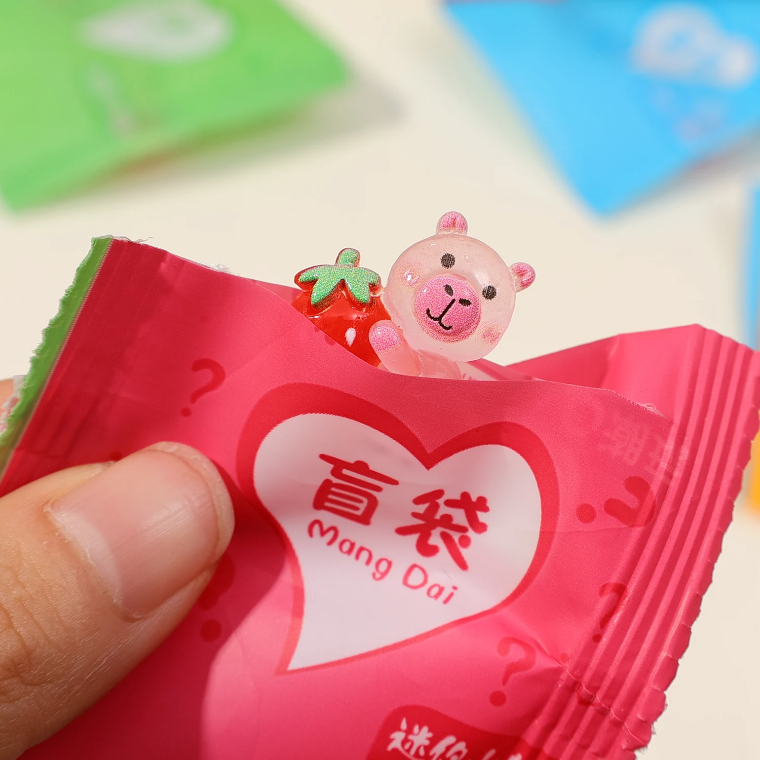 50/5pcs Colorful Fruit Capybara Blind Bag Cartoon Toy Doll Jewelry Accessories Children\'s Lottery Reward Gift Doll Blind Box Toy