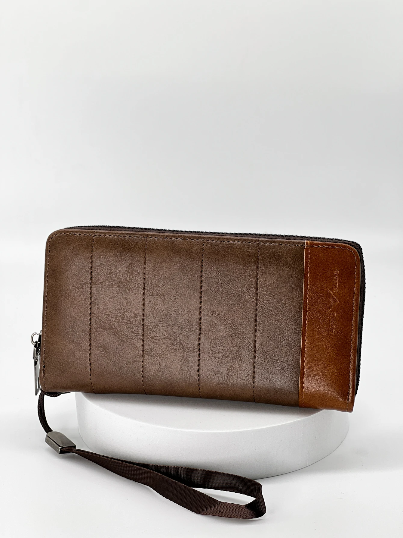 

Men's Minimalist Solid Color Long Wallet - Fashionable Business Casual Multifunctional Wallet with Multiple Card Slots for Phone