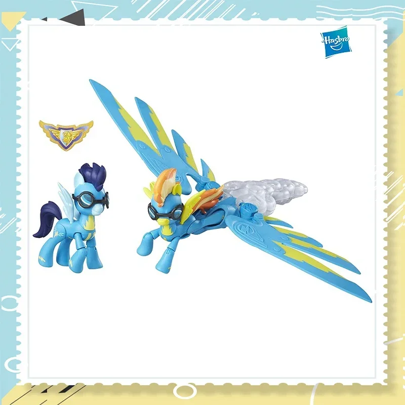 Hasbro Genuine My Little Pony Lightning Pegasus Model Action Figure Kawaii Cartoon Girl Children Toys Christmas Gift