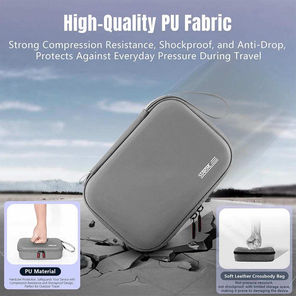 กระเป๋าถือสําหรับ DJI Osmo Mobile 7/7 Pro Hard Shell Protection กระเป๋าถือกันน้ํากระเป๋าถืออุปกรณ์เสริม Gimbal