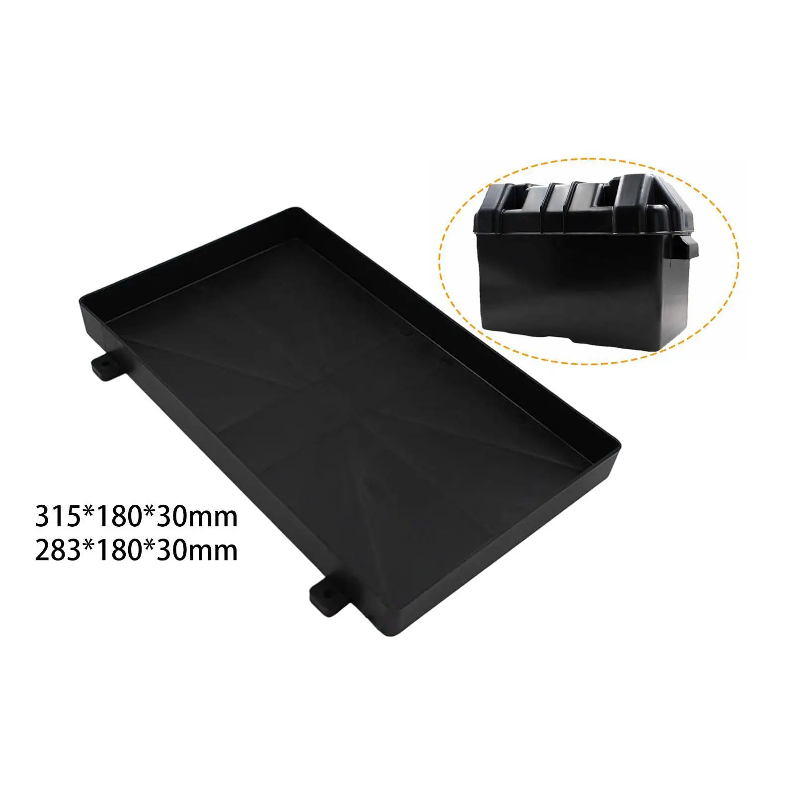 

Battery Tray Accessory Easily Install Professional Sturdy Practical Holder Base Stand for Boats ATV Generator Kayaks Motorcycle