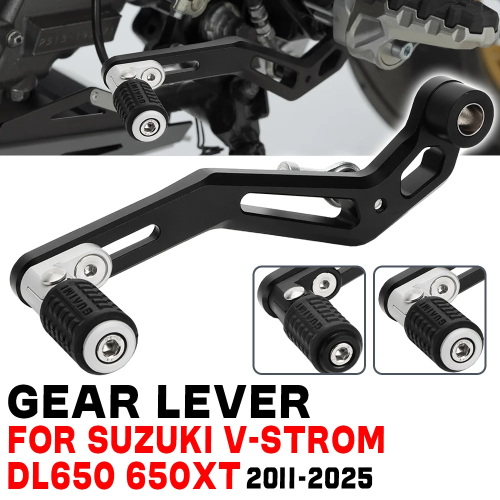 

Педаль переключения передач мотоцикла, рычаг переключения передач для Suzuki v-strom 650xt V-STROM 650 650 XT DL650, складной рычаг переключения передач, аксессуары