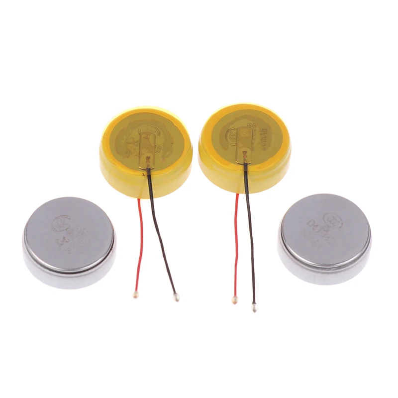 2Pcs New LIR1240 Rechargeable Button Battery 3.6V 50mAh For TWS Bluetooth Headphone