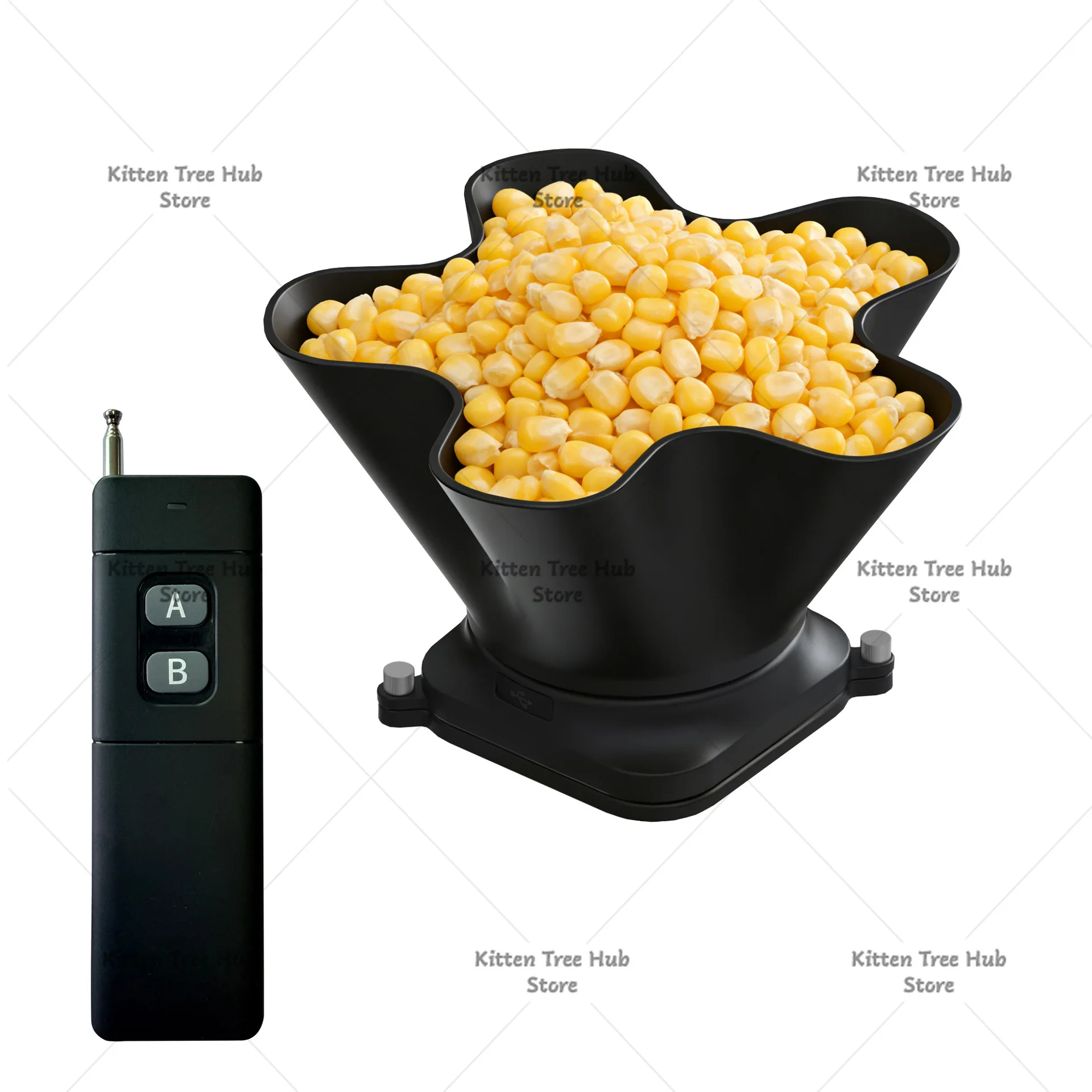 T2Remote Control Bait Spreader 360° Rotation High Speed Motor Waterproof Fishing Bait Dispenser Portable Feeder For RC Bait Boat