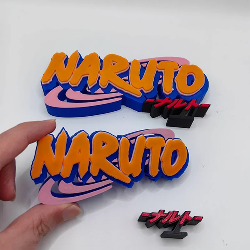 

Anime A fiery shadow 3D Logo Model Doll Nameplate Signboard Action Figure Display Cabinet Cosplay Exhibition Stand Ornament Toy