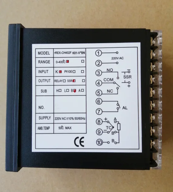 

Термостат для машины для намотки пленки TREX-CH402FK01-V-BN