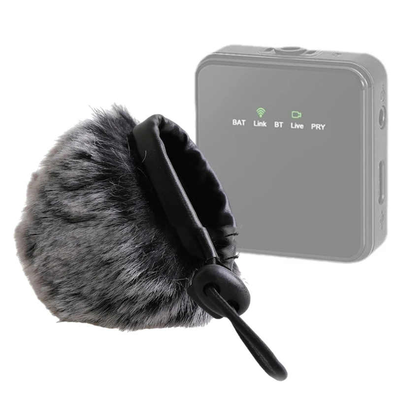 XYST1M 마이크용 Stylishs 인공 털 앞유리로 녹음 개선