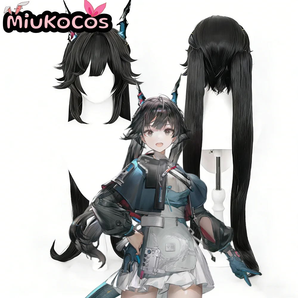 

В НАЛИЧИИ: Парик для косплея Чэнь Цяньюй (Chen Qianyu) — MiukoCosplay, по игре Arknights: Endfield.