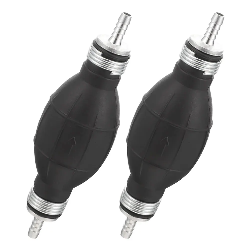

2PCS Hand Oil Pump Pipe Stainless Extractor Gas Gasoline Transfer Pump Automotive Efficient Durable