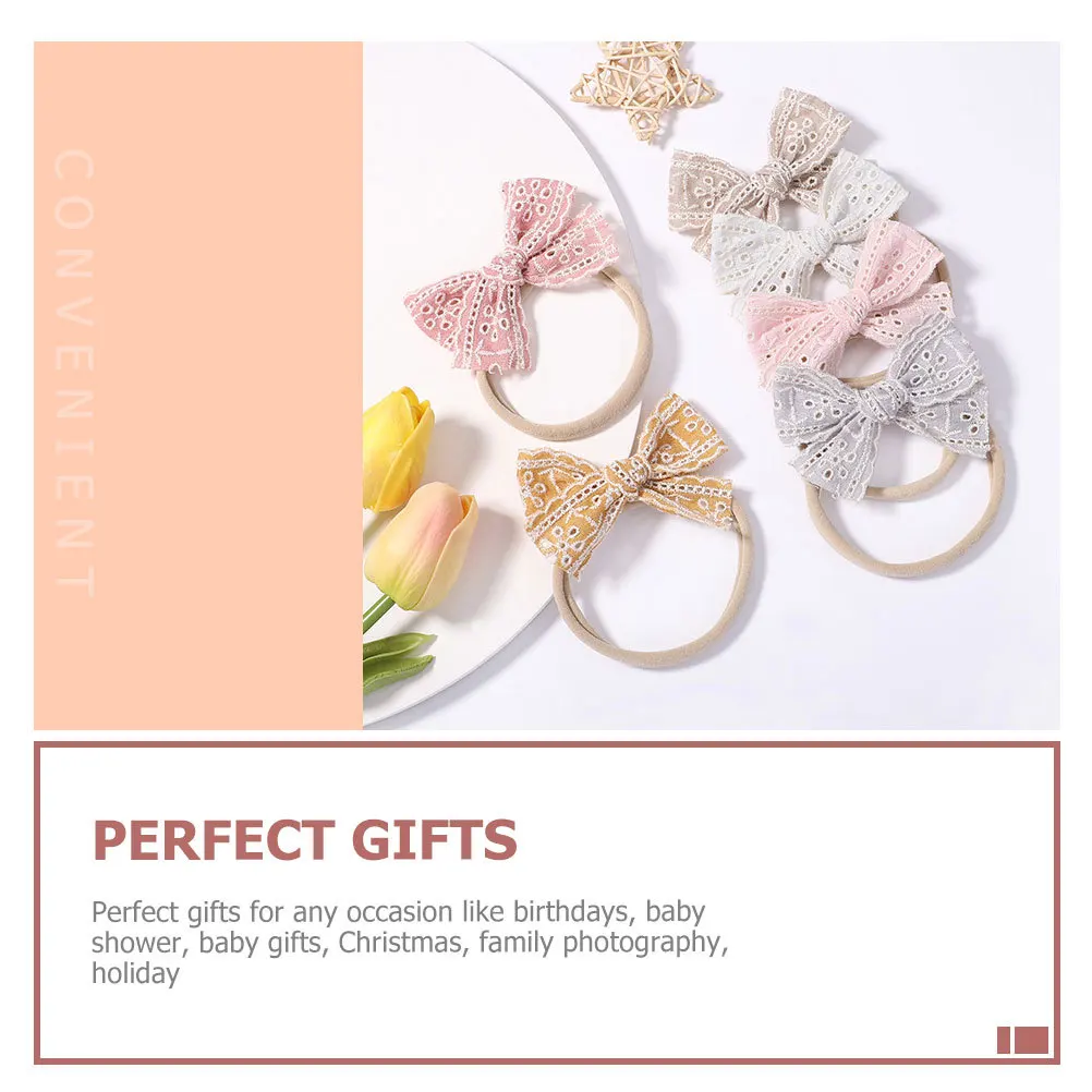 

6 Pcs Bows for Hair Accessories Head Band Headband