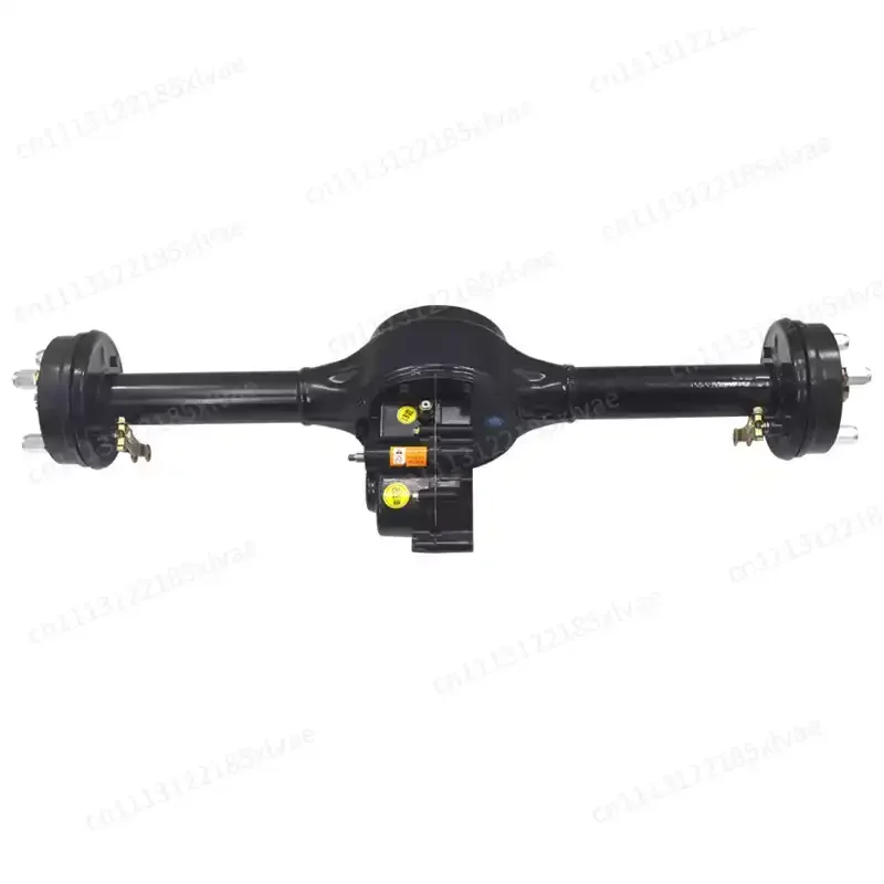 Electric Tricycle Rear Axle Assembly, Integrated Differential Gear Unit, Split Tooth Drive System With Motor & Disc Brake