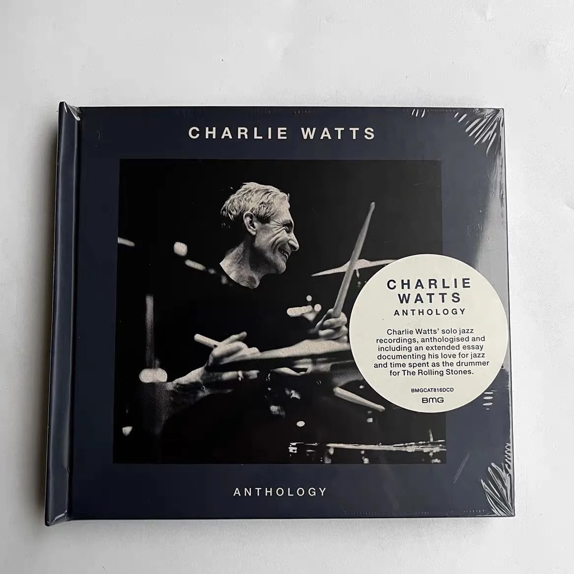 Disco de música clásico The Rolling Stones, Album DE antología de Charlie Watts, CD de Cosplay, caja de bandas sonoras de coche, Walkman, 2 unidades