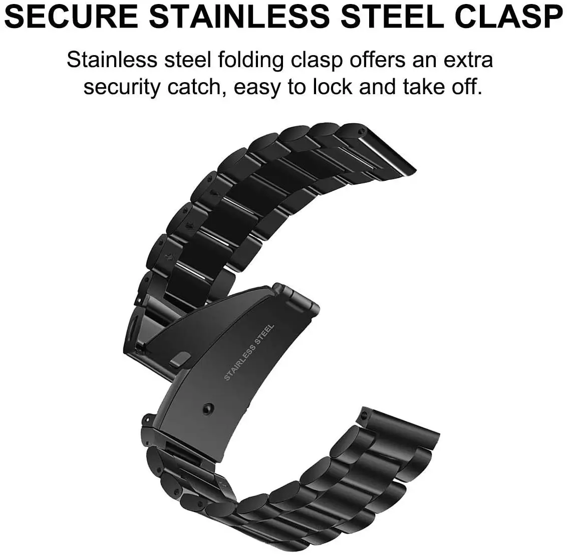 Pulseira de aço inoxidável para xiaomi mi watch color 2, bracelete de metal mi watch, active, acessórios para relógio inteligente