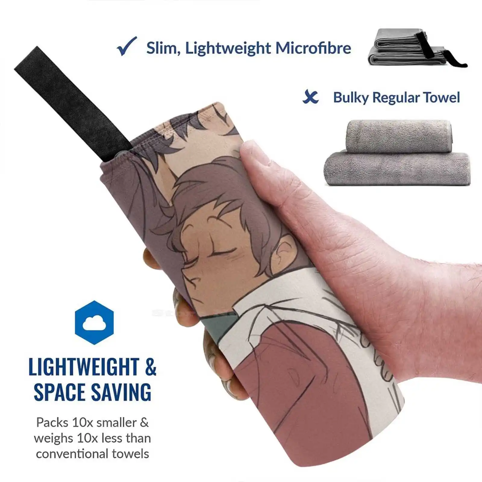 Napping Soft Towel Quick Dry Beach Towel Klance Keith Kogane Lance Mcclain