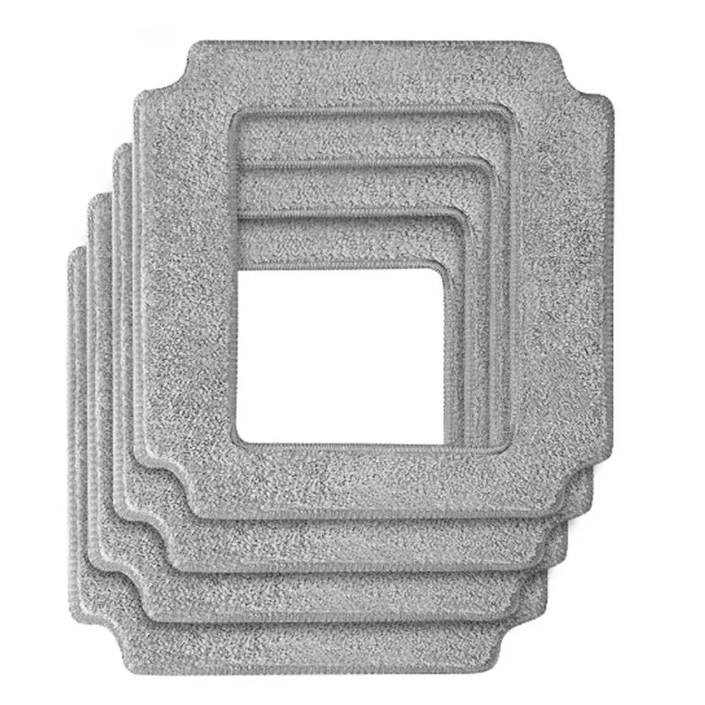 Paño de limpieza de 4 piezas para Robot aspirador ABIR WD8, paño de limpieza Premium reutilizable, piezas de repuesto para mejora del hogar
