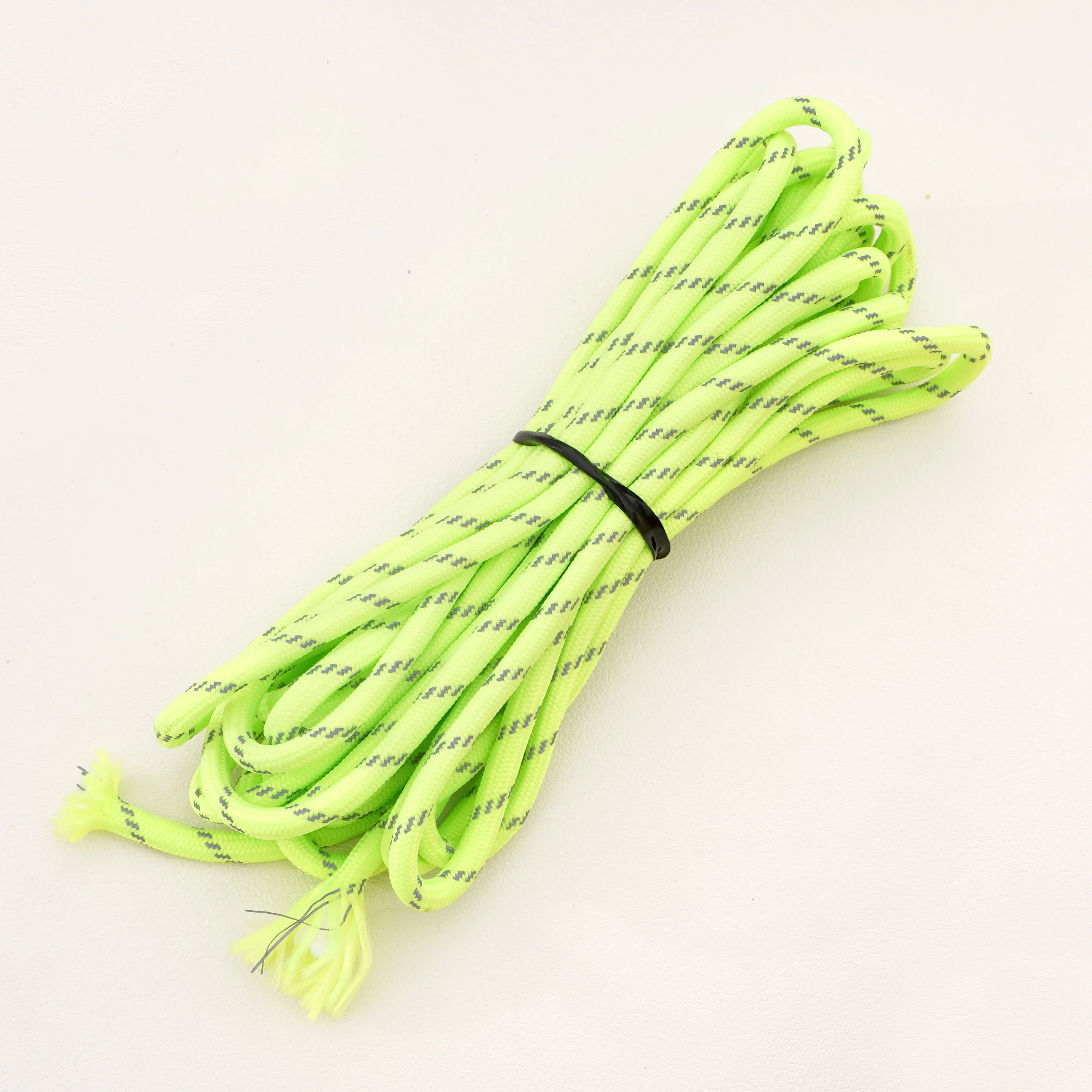 5 Meter 5mm Polyester Reflektierendes Seil Mehrfarbiges DIY-Armband Schlüsselanhänger Webkordel Zubehör – Detail 3