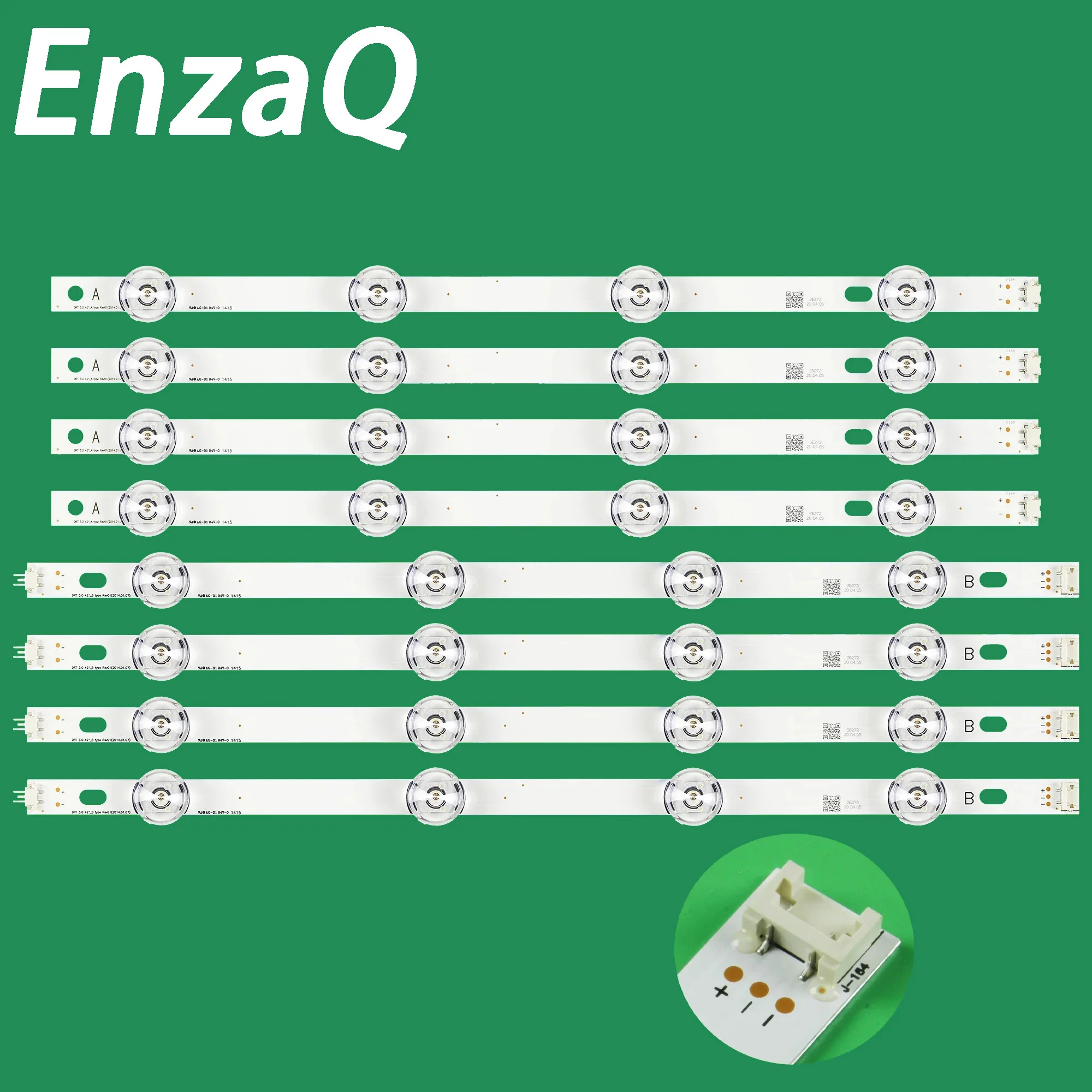 LED Backlight strip for 42LF653V 42LF652V 42LF652V-ZB 42LF652V-ZA 42LF653V-ZC 42LB5500 42LB570V 42LB580V LC420DUE 6916L-1709B