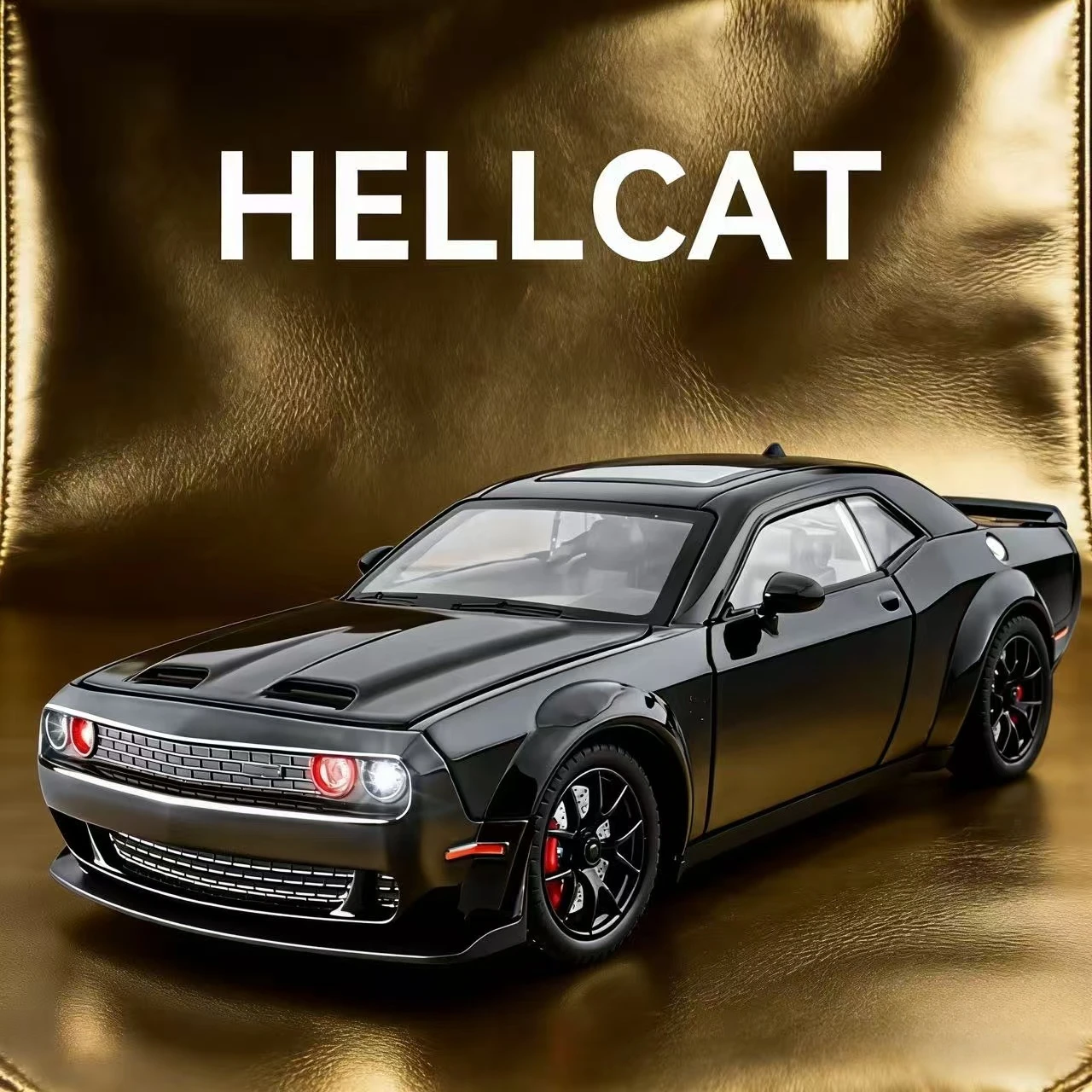 

Литая игрушка Demon Challenger 1:32, звуковые и световые функции, выдвижная модель автомобиля