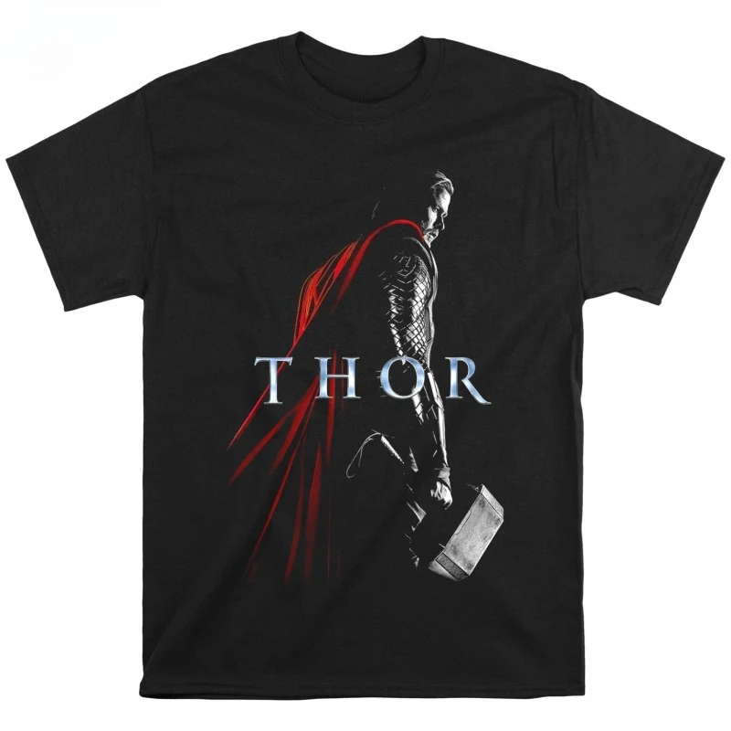 

Marvel Genuine New Marvel Thor Comics Universe ComicsPrinted Men's and Women's Short Sleeve Loose Plus Size Casual T-Shirts