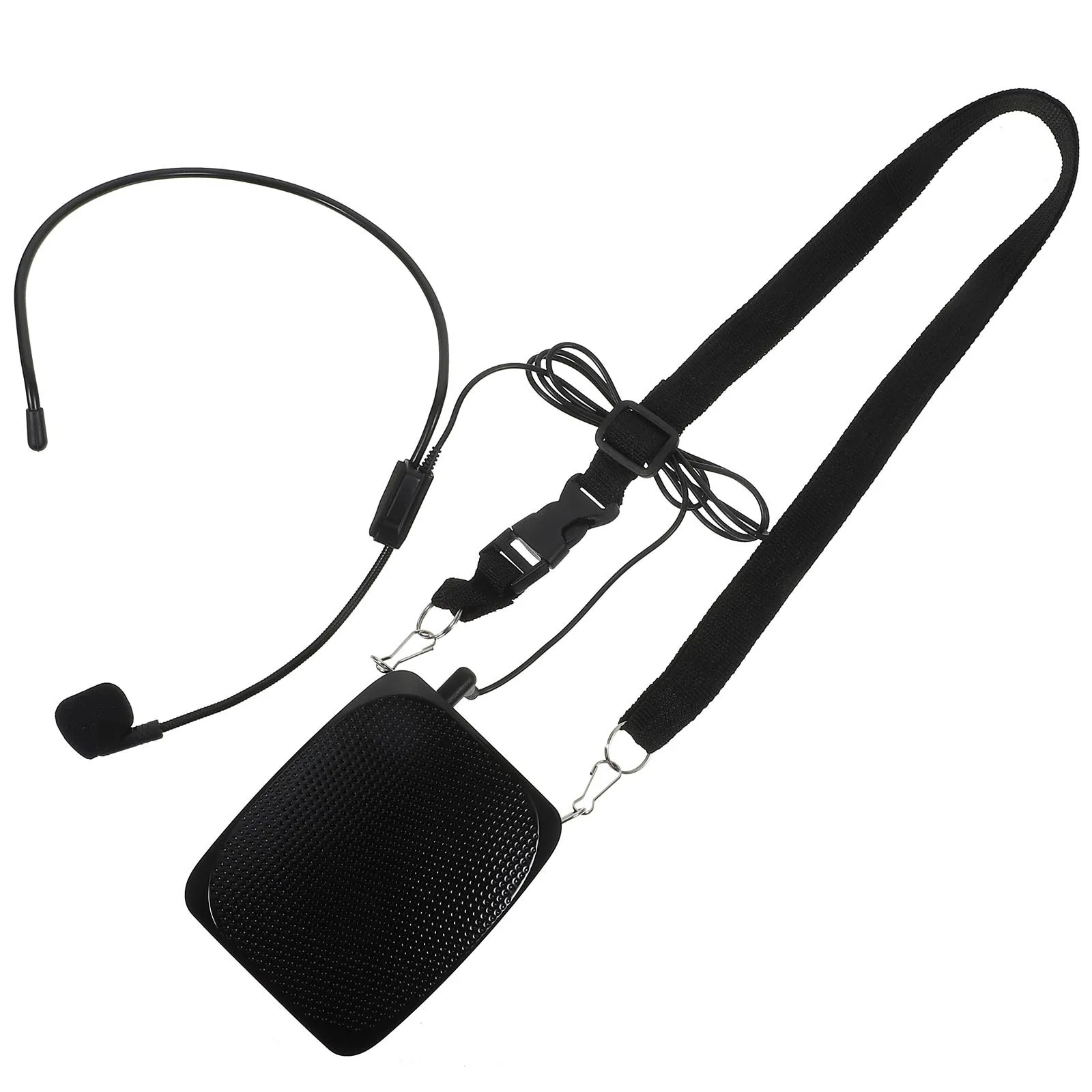 

1Pcs Voice Amplifier Portable Mini Speaker Rechargeable Teacher Loudspeaker with Microphone for Tour Guide Lecturers Voice