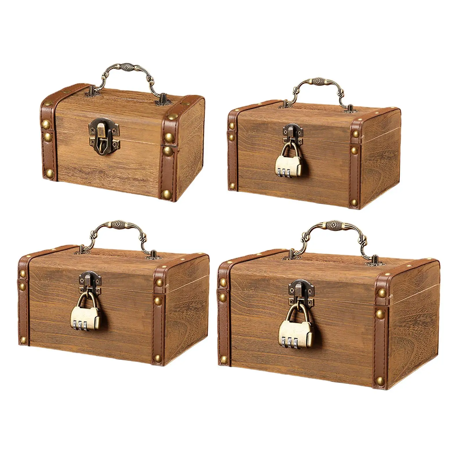 Vintage Style Piggy Bank Pirate Treasure Kids Money Saving Coin Box Storage Box for Cards Cash Dollars Cents Adults Gifts