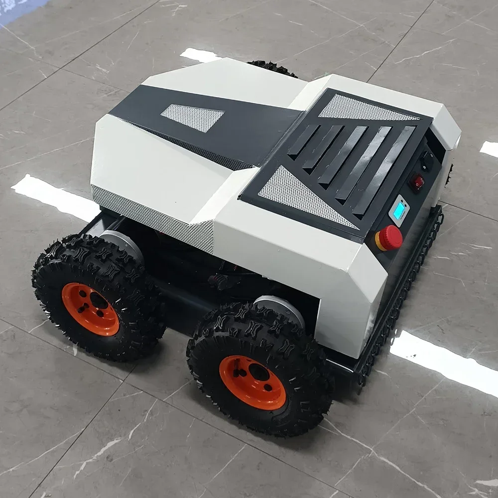 

New Yeoman 400mm Cutting Width Electric Remote Controlled Lawn Mower 4 Wheel Robotic Lawn Mower Multifunction Garden Lawnmower