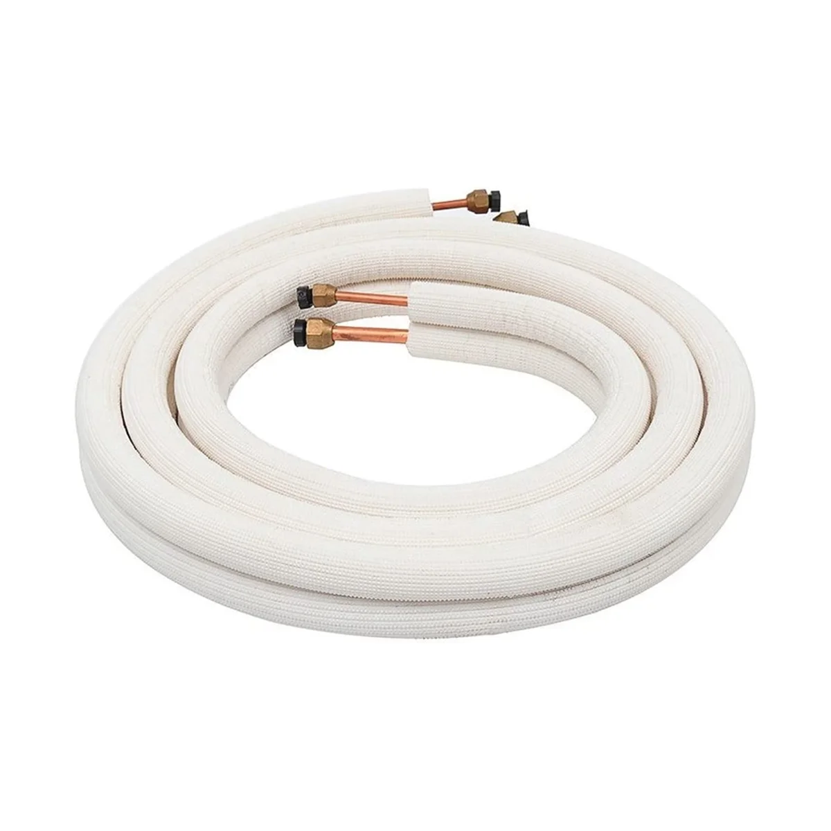 3Meter Air Conditioner Pair Coil Tube 1/4In 3/8In Insulated aluminumWire Set Air Conditioner Parts Refrigerant Tube