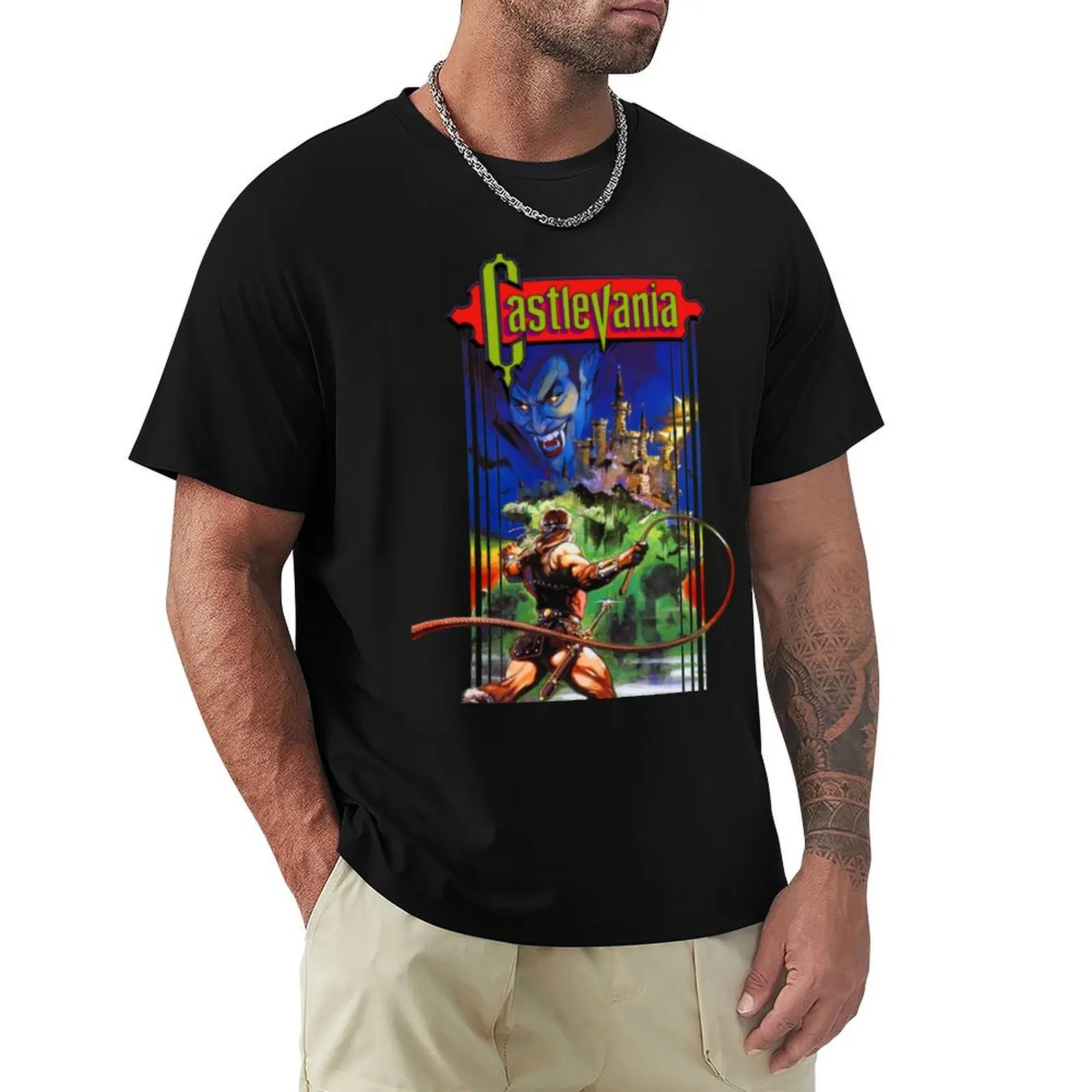 Simon Belmont T-Shirt man t shirt cotton T-Shirt