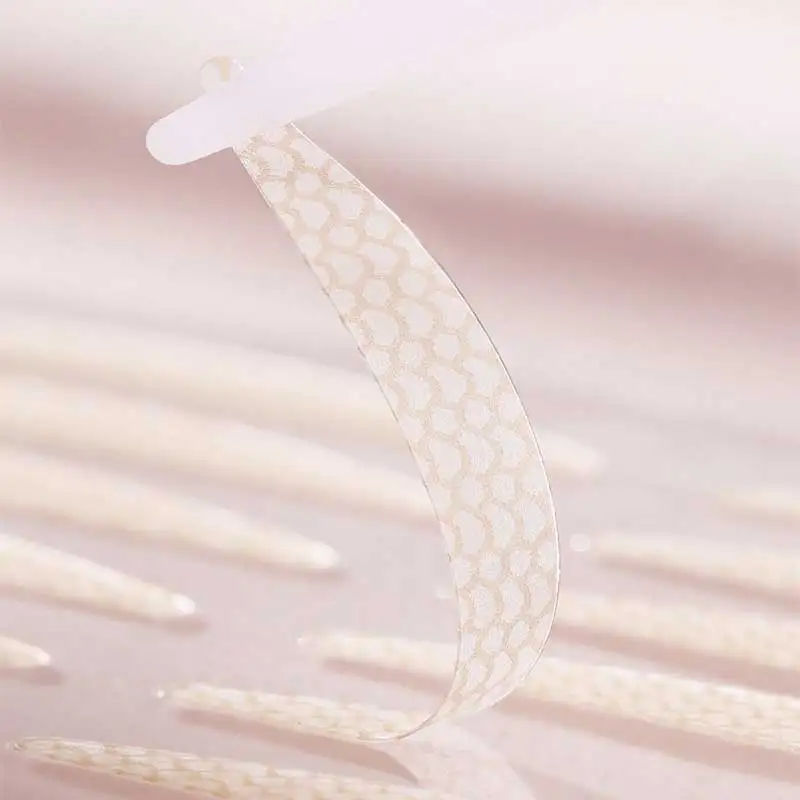 Invisible Double Fold Eyelid Tape Waterproof Lace Sticker Nature Clear Beige Stripe Self-Adhesive Natural Eye Makeup With Tools