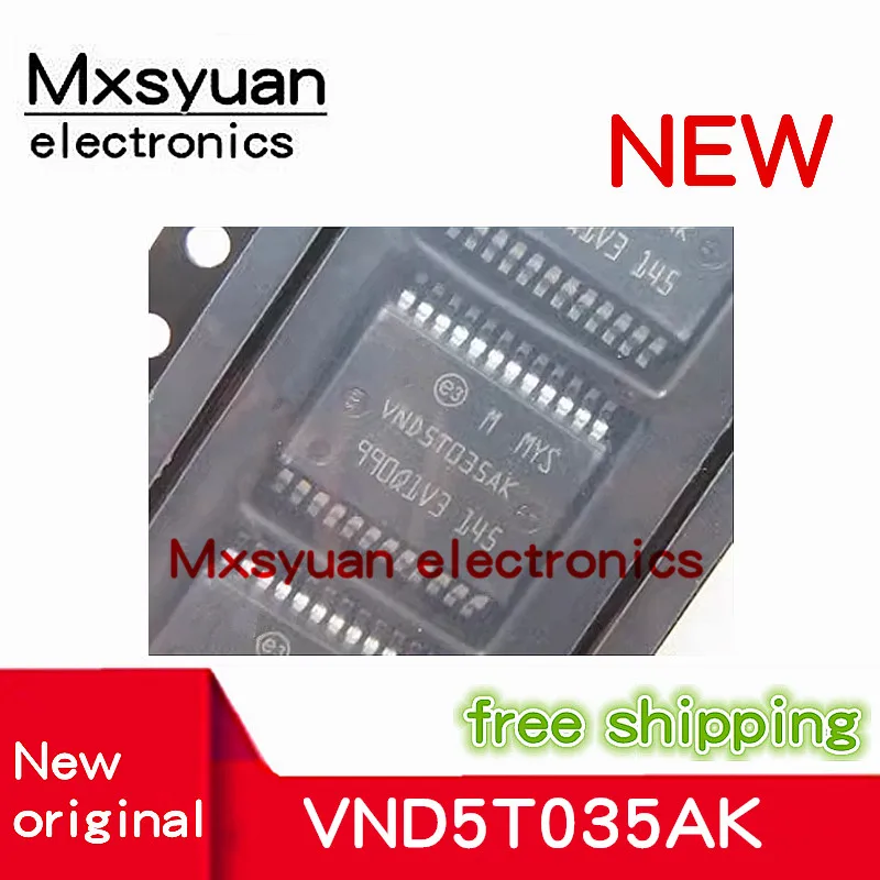 새 오리지널 VND5T035AKTR-E, VND5T035AK, VND5T035AKTR, SSOP24, 로트당 5 개 ~ 50 개