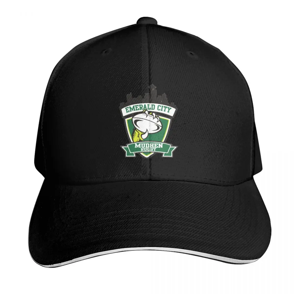 

Mudhen Logo Color Baseball Cap Big Size Hat Gentleman Hat dad hat Male Caps For Women Men's