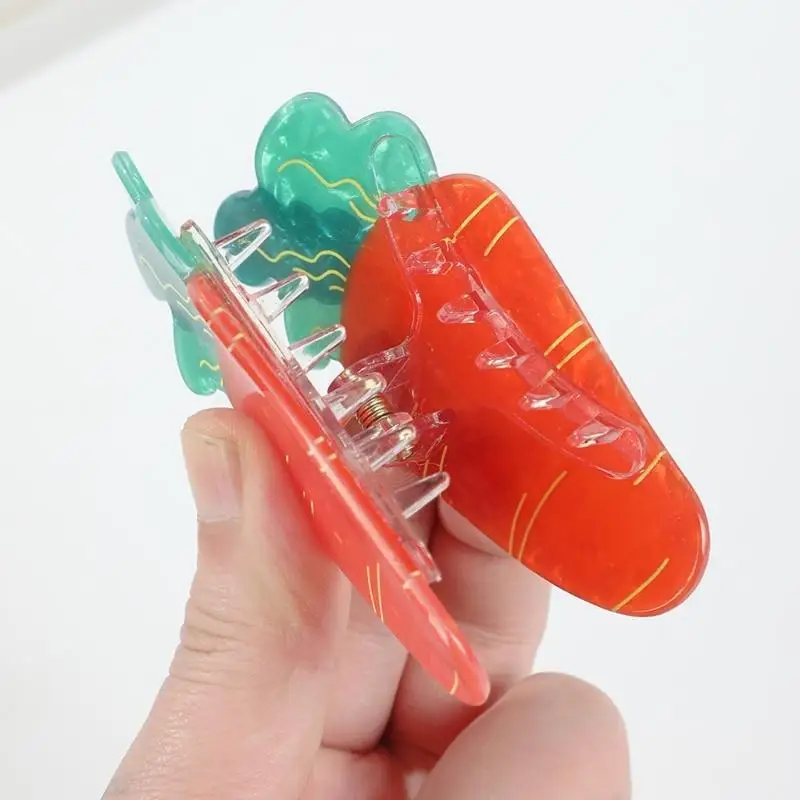 مشبك شعر PVC مزخرف A52E بتصميم فواكه لإكسسوارات شعر نسائية لتزيين الشعر #1