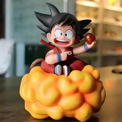 만화 애니메이션 피규어 드래곤 볼 Z 어린이 장난감 인형 카와이 Goku 모델 액세서리 어린이 장난감 선물 액션 피규어 취미