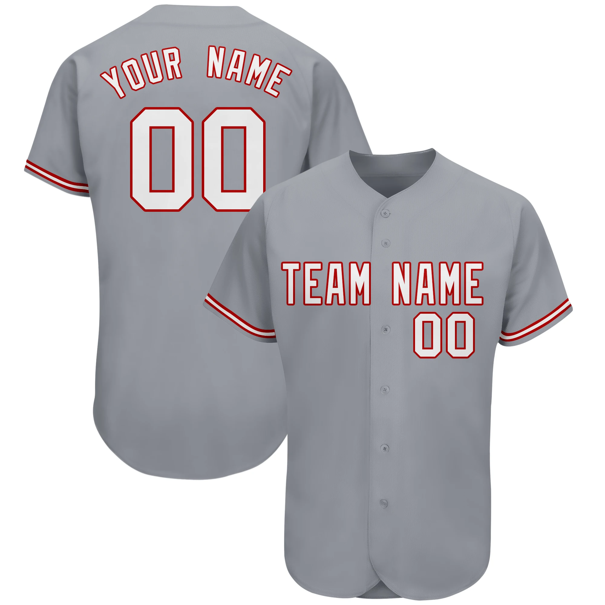 Personalized Custom Baseball Jersey Sublimation Printing Baseball Shirt Softball Shirt Outdoor Practice Sportswear Adult/Child