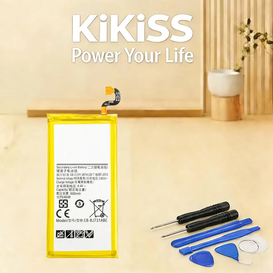 

Надежная замена аккумулятора для мобильного телефона Samsung Galaxy C7100 C7108 C8 J7+ SM-J7310 EB-BJ731ABE 3000 мАч