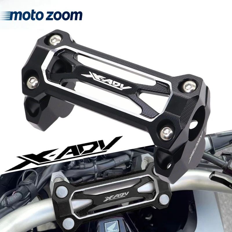 

For Honda XADV750 X-ADV 750 XADV 750 2021 2023 2024 2025 Handlebar Riser Up Back Move Support Bar Handle Riser Mounting Clamp