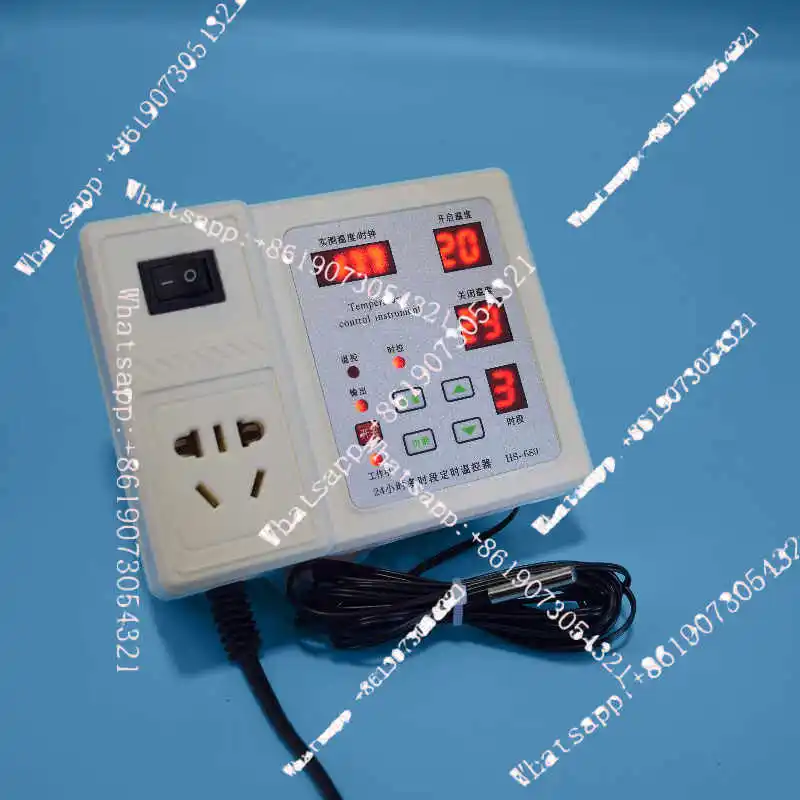 

The thermostat is timed and controlled in 8 periods. The switch of the climbing pet cabinet 689 is cultivated in 8 periods.