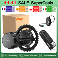 [EU Direct] BAFANG 750W Mid Drive Kit,Mid Drive Ebike Conversion Kit Brushless Upgraded Motor with Battery & Display Chainring