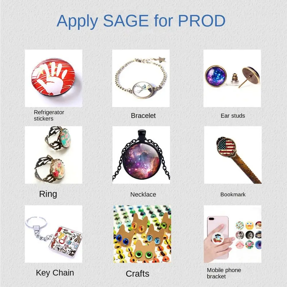 20pcs/10pairs New 6mm-20mm Eyes Crafts Eyes Crystal Plastic Puppet Crystal Eyes Bear Animal Accessories DIY Doll Accessories