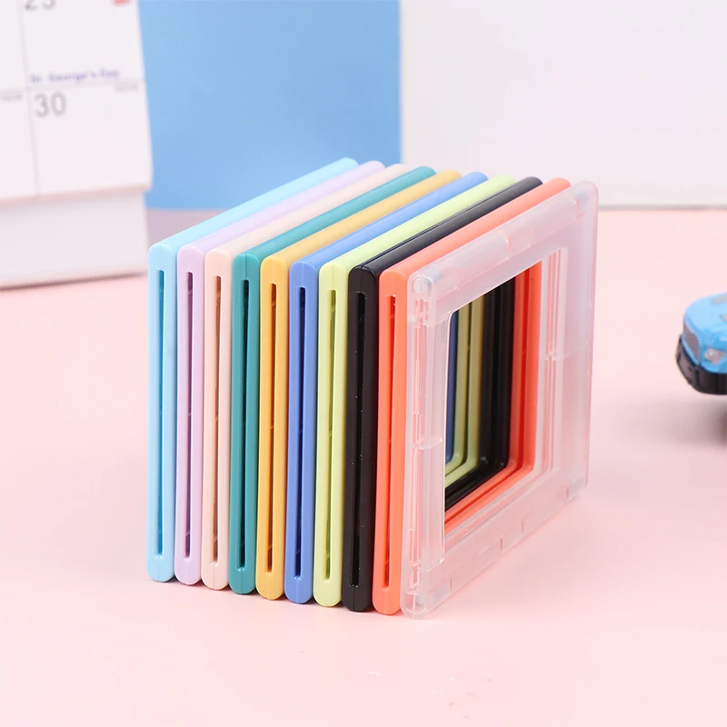 3 Inch Mini Instax Photos Album Colorful Picture Frame for Fujifilm Mini 12 /11/9/8/7/40/90 Mini Film DIY Plastic Photo Frame